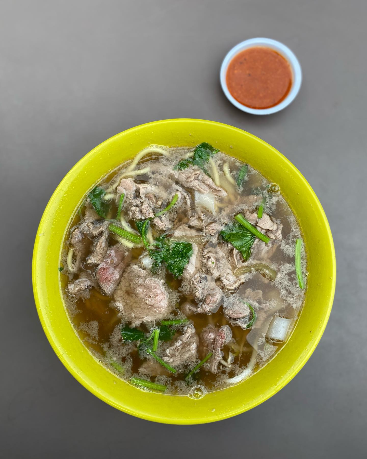 East Coast Lagoon Food Village - Lagoon Leng Kee Beef Kway Teow